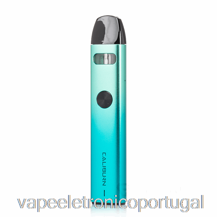 Vape Eletrônico Uwell Caliburn A2 15w Pod System Aqua Blue